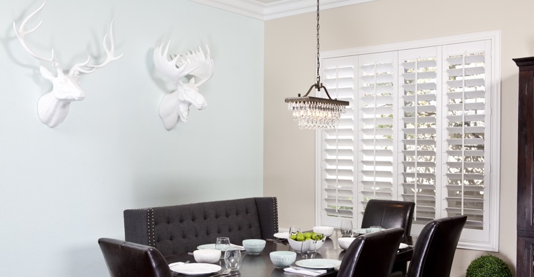 Chicago dining room shutters